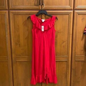 Loft Red Dress